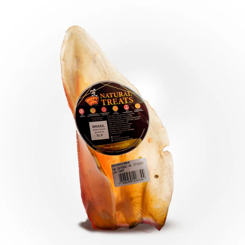 Orelha Bovina Peppy Dog Natural