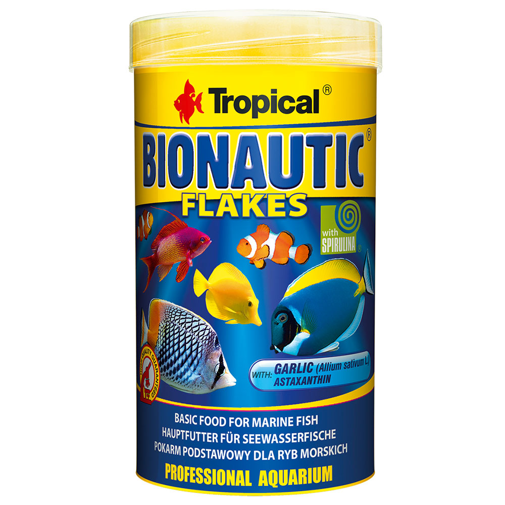 Alimento Tropical Bionautic Flakes para Peixes