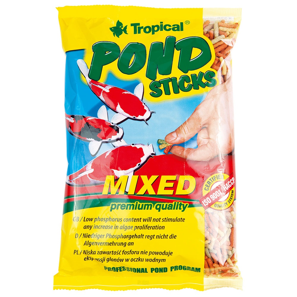 Alimento Tropical Pond Sticks Mixed para Peixes