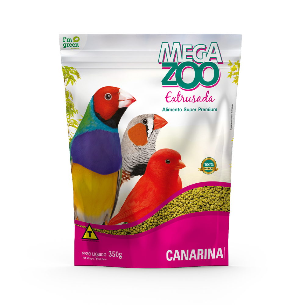 Ração Megazoo para Canários - 350g