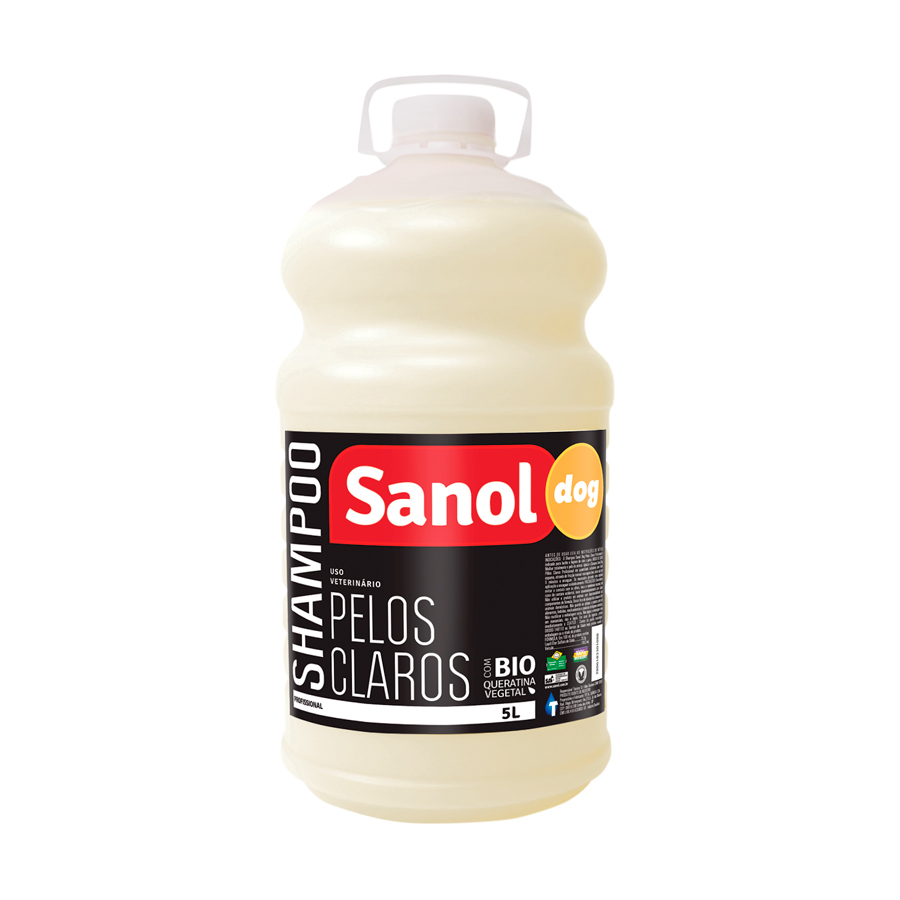 Shampoo Sanol Dog para Cães de Pelos Claros