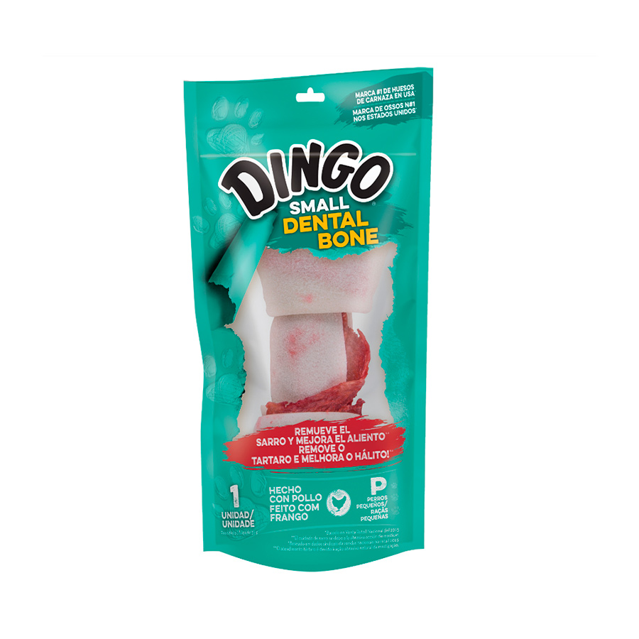 Osso Dingo para Cães Dental Bone