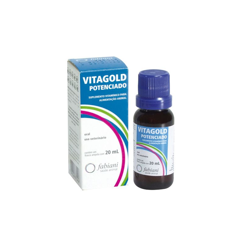 Vitagold Fabiani para Pássaros e Roedores 20ml