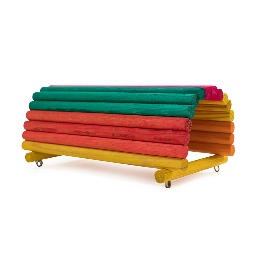 Brinquedo Passaritos Toys Para Roedores Toca Chinchilas