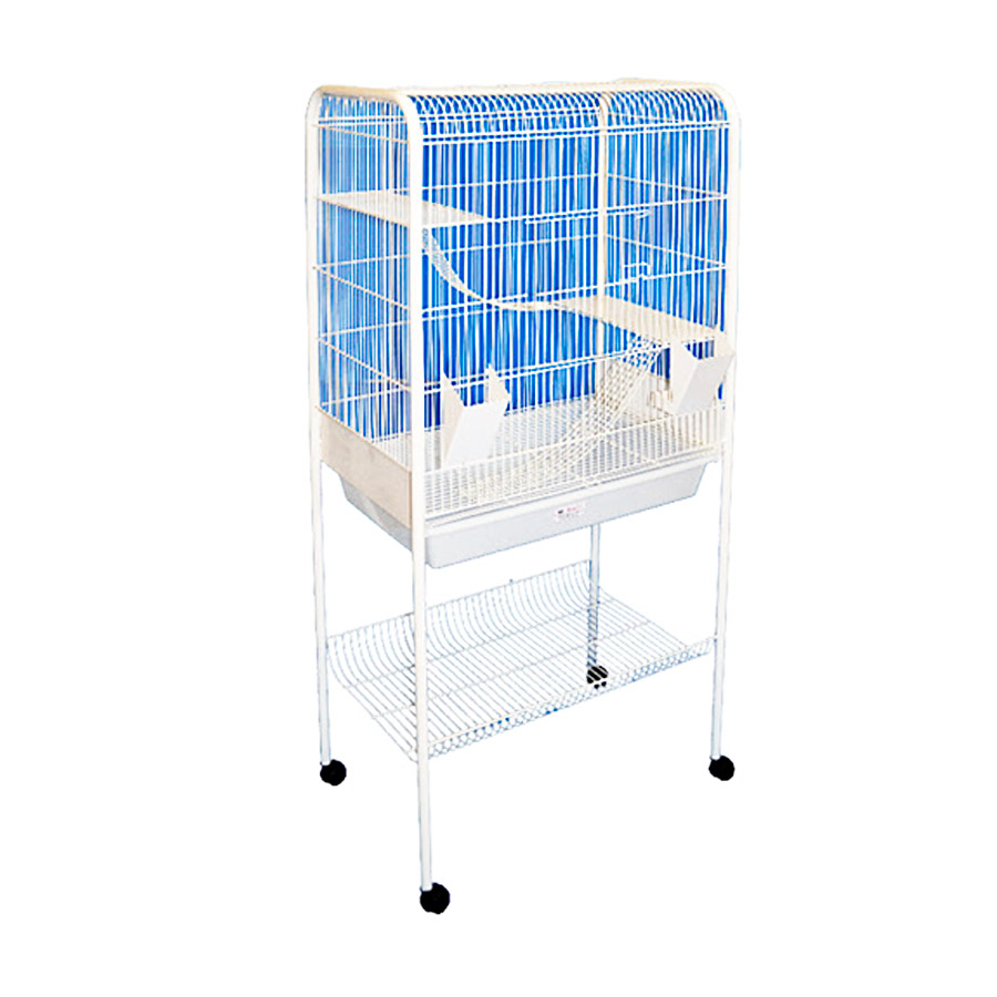 Viveiro Monaco Tubular para Chinchila Branco
