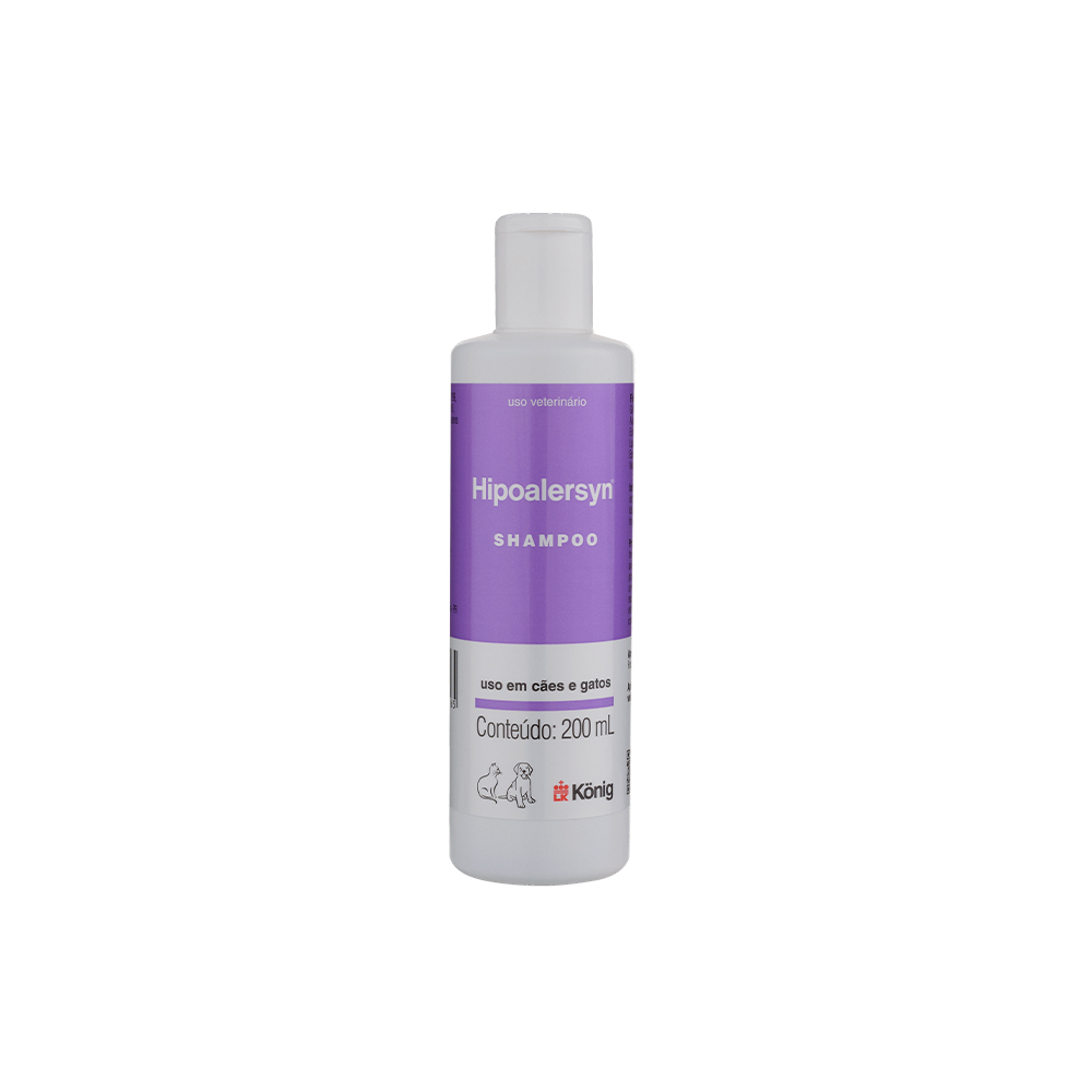 Shampoo Konig Hipoalersyn para Cães e Gatos 200ml
