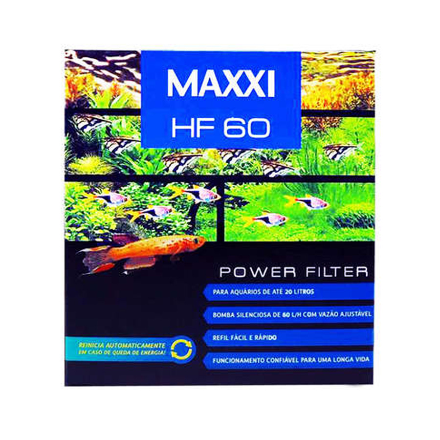 Filtro MAXXI Power para Aquários HF 60