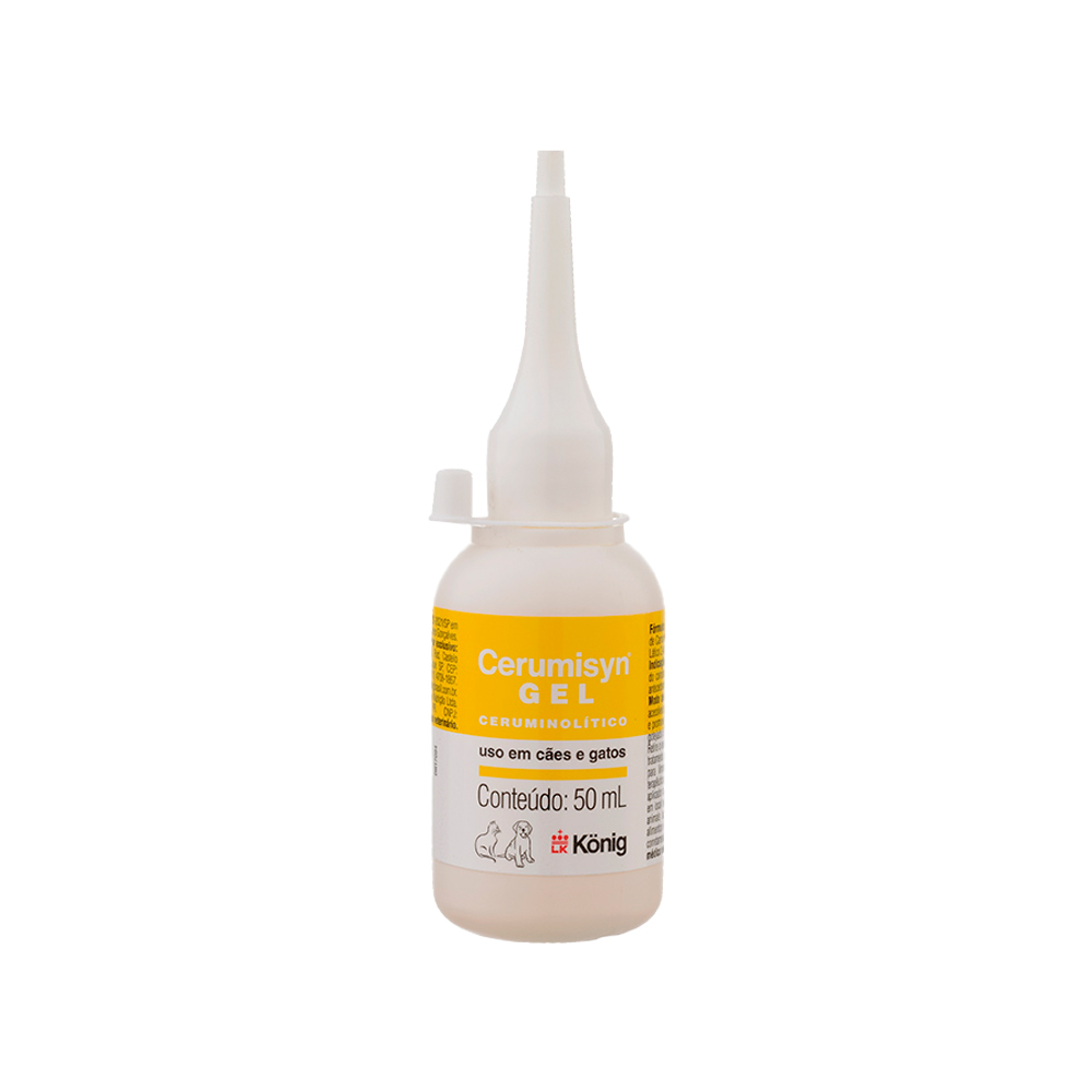 Loção Konig Ceruminsyn Para Cães e Gatos 50ml