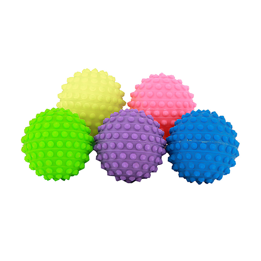 Brinquedo Líder Pet Bola Cravo para Cães - Cores Sortidas