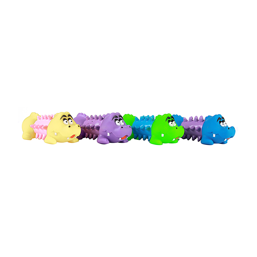 Brinquedo Líder Pet Jacaré para Cães - Cores Sortidas
