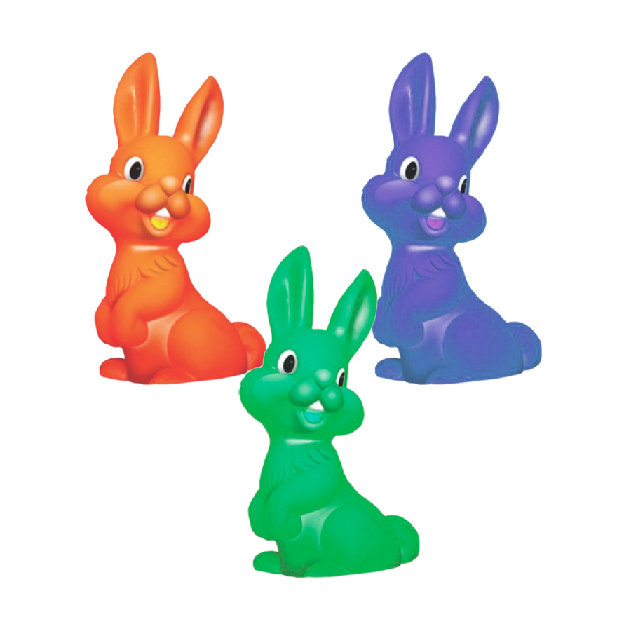 Brinquedo Líder Pet Coelho para Cães - Cores Sortidas