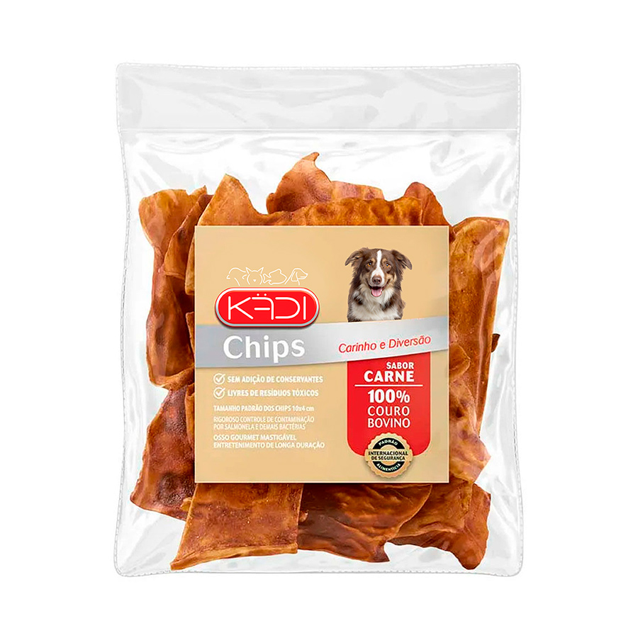 Osso Kadi para Cães Chips sabor Carne 220g