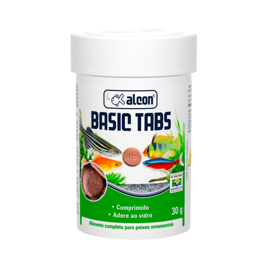 Ração Alcon Basic Tabsal para Peixe 30g