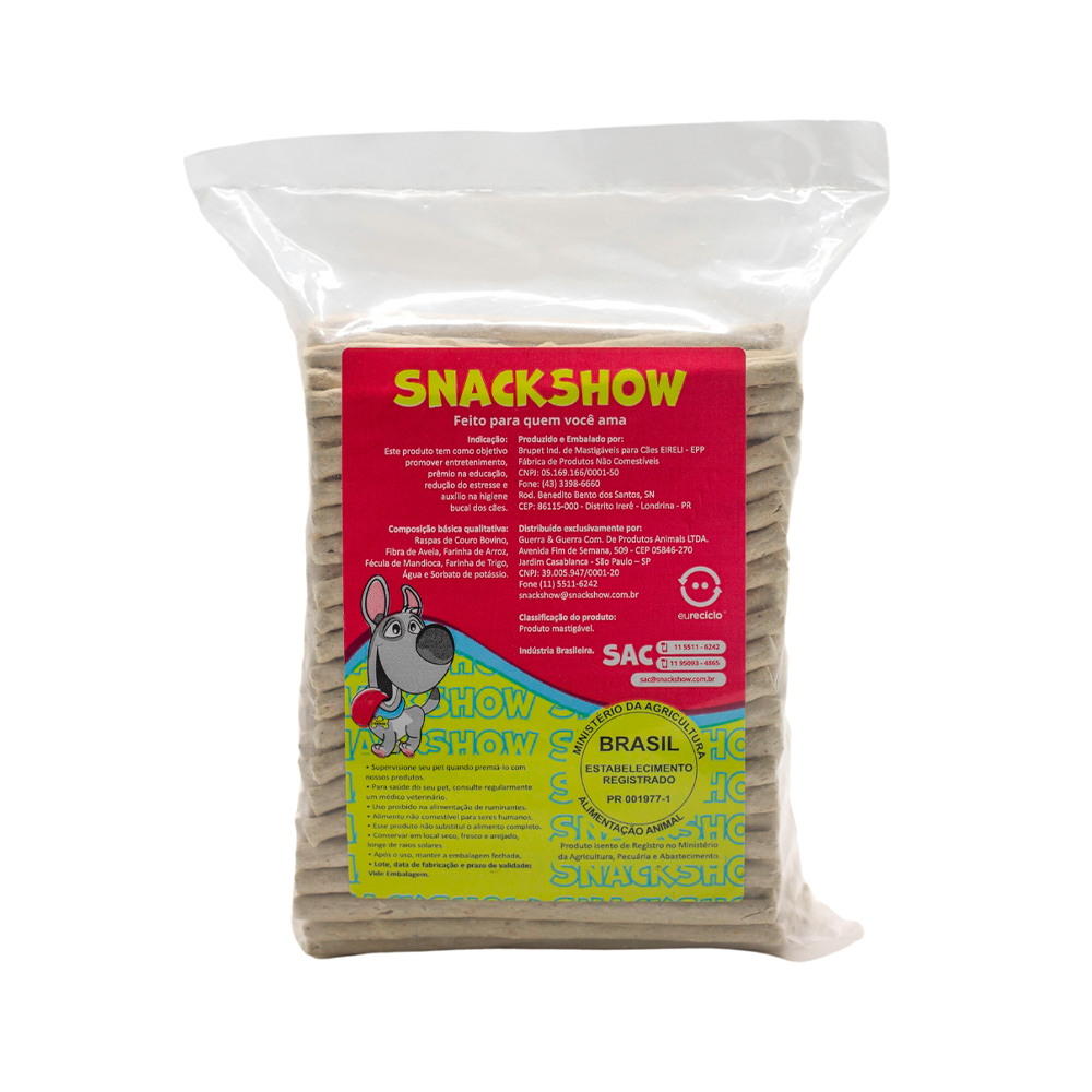 Osso Snack Show Palito Kr55 para Cães - 1kg