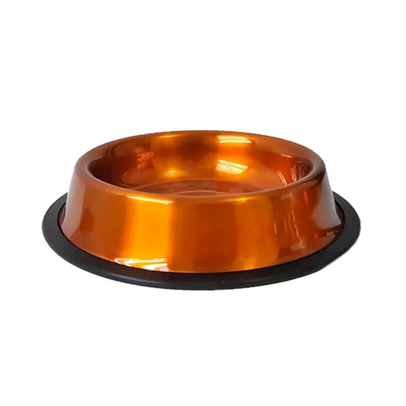 Comedouro Cães The Pets Inox Metálico 240ml