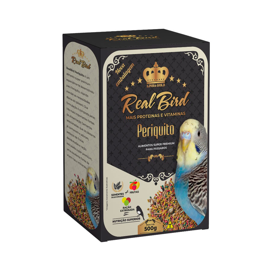 Ração Zootekna para Periquito Realbird 500g