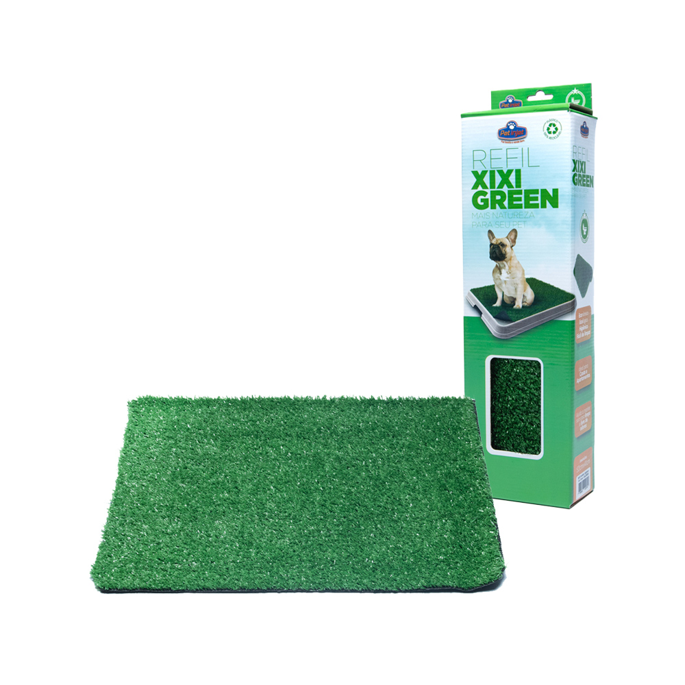 Refil de Sanitário de Grama Pet Injet Xixi Green Premium para Cães