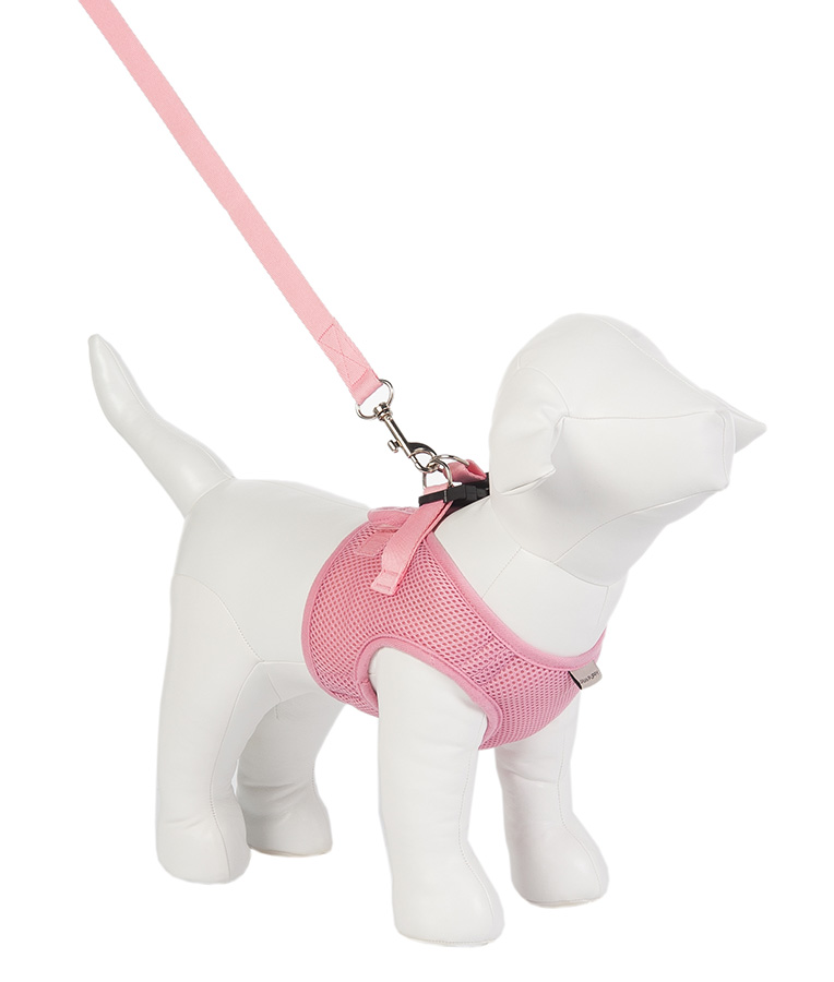 Peitoral Urban Puppy para Cães Colete Aerado Rosa
