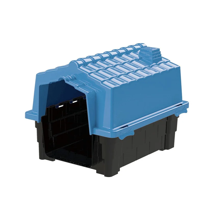 Casa Eco Colors Dog House Evolution Azul N2