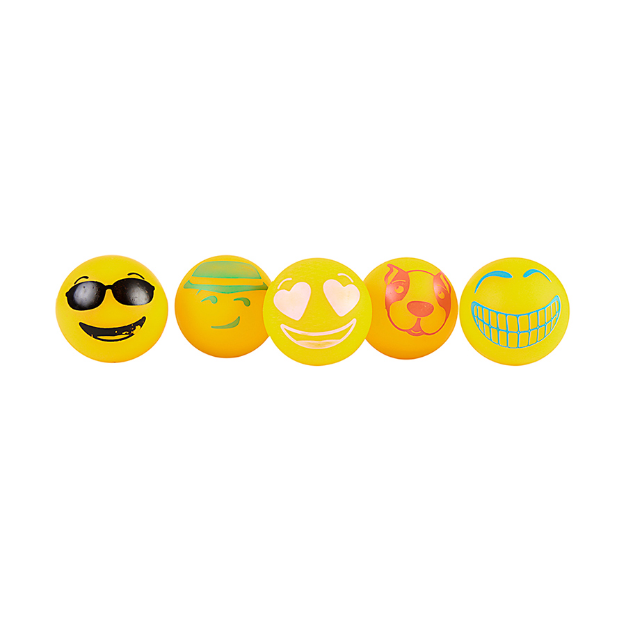 Brinquedo Líder Pet Emoticons para Cães - Cores Sortidas