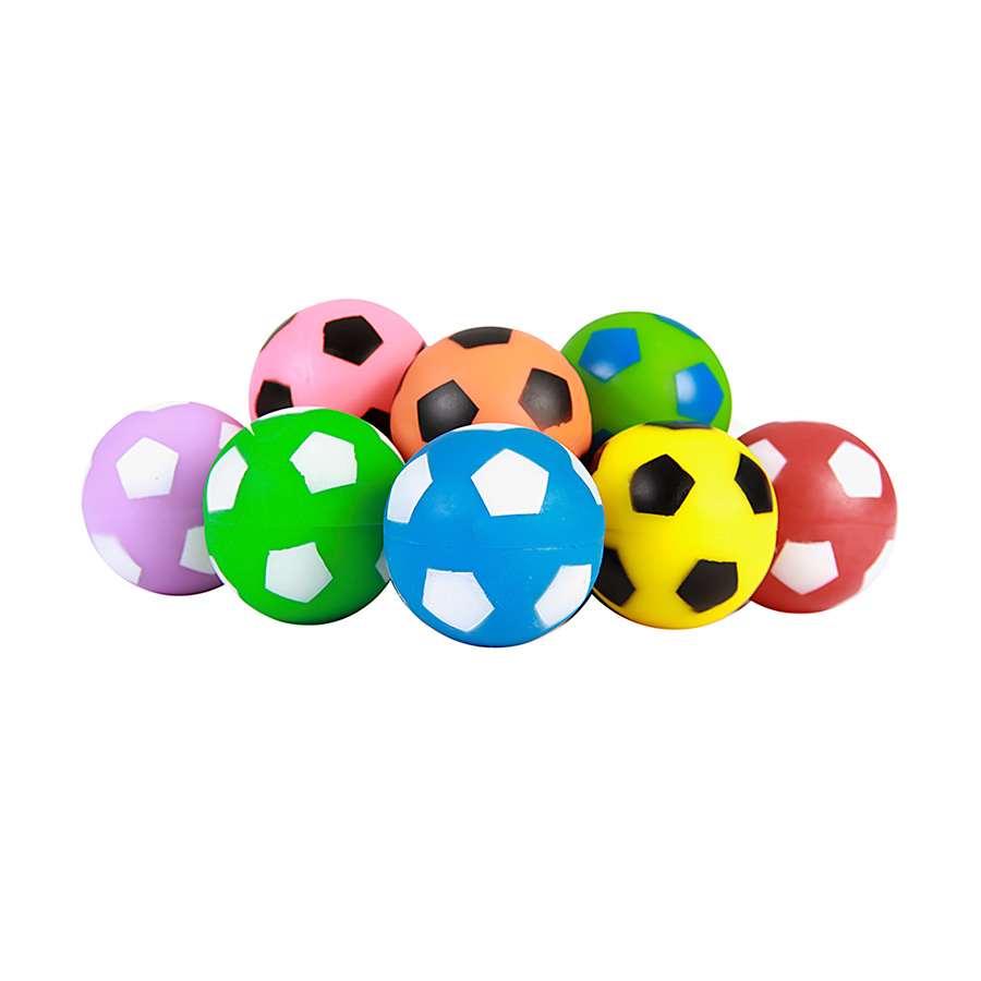 Brinquedo Líder Pet Bola de Futebol para Cães - Cores Sortidas