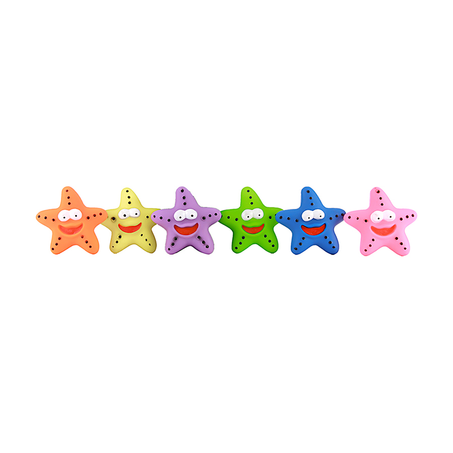 Brinquedo Líder Pet Estrela do Mar para Cães - Cores Sortidas