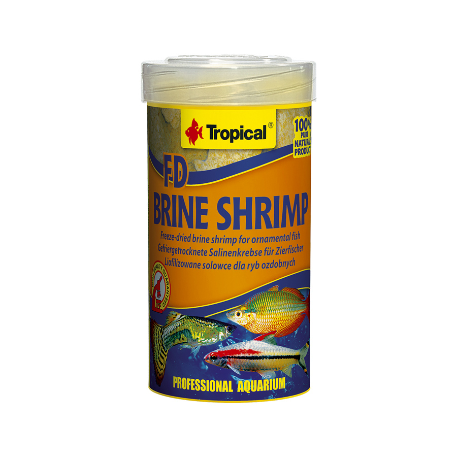 Alimento Tropical Brine Shrimp para Peixes 8g