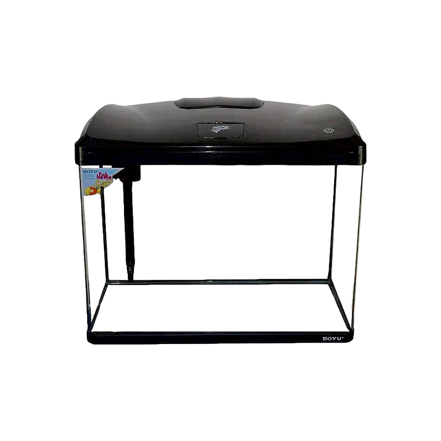 Aquário Boyu Curvo Preto EC-600 66L