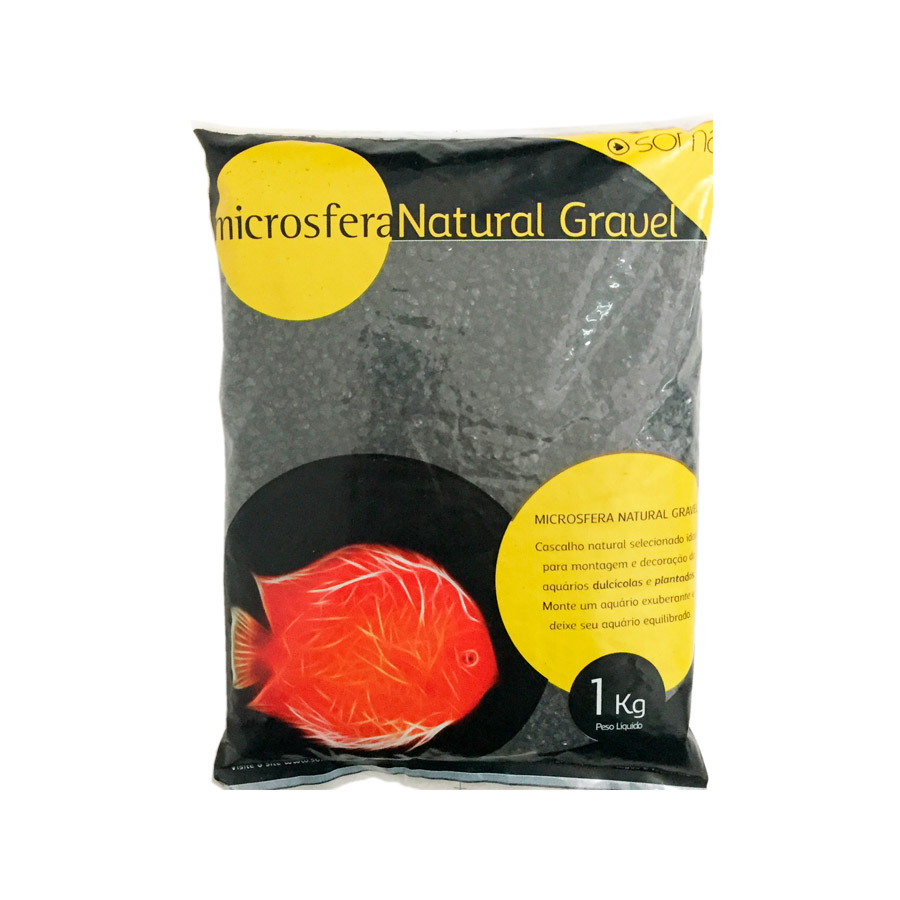 Substrato Soma Para Aquário Diamont Black - 1kg