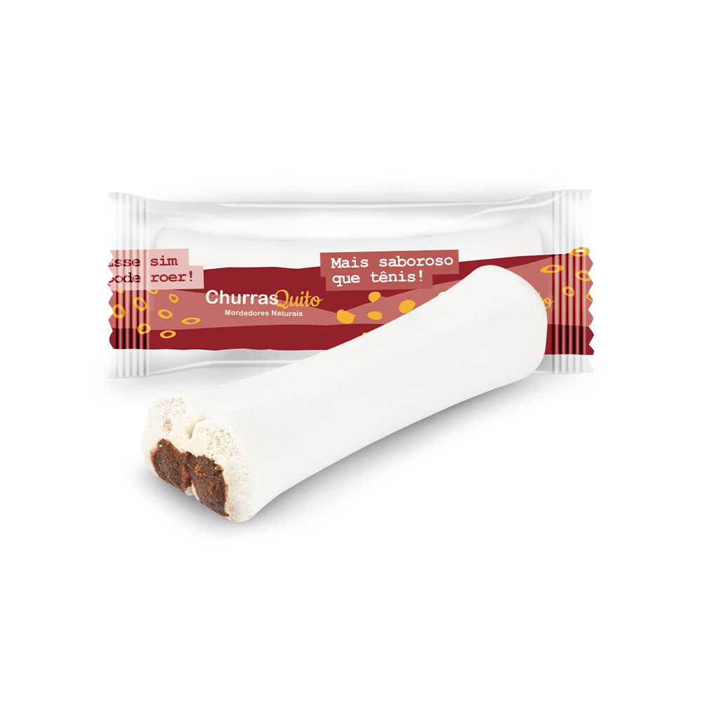 Osso Recheado Churraspet para cães Sabor Churrasco