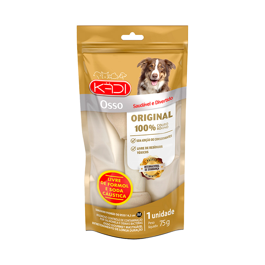 Osso Kadi Original para Cães Tamanho Médio