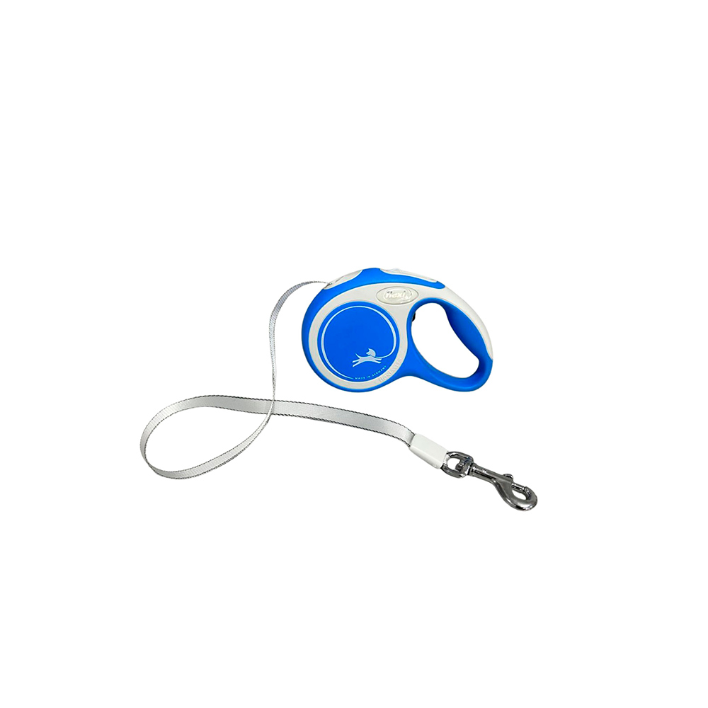 Guia Fita New Comfort Flexi para Cães Azul