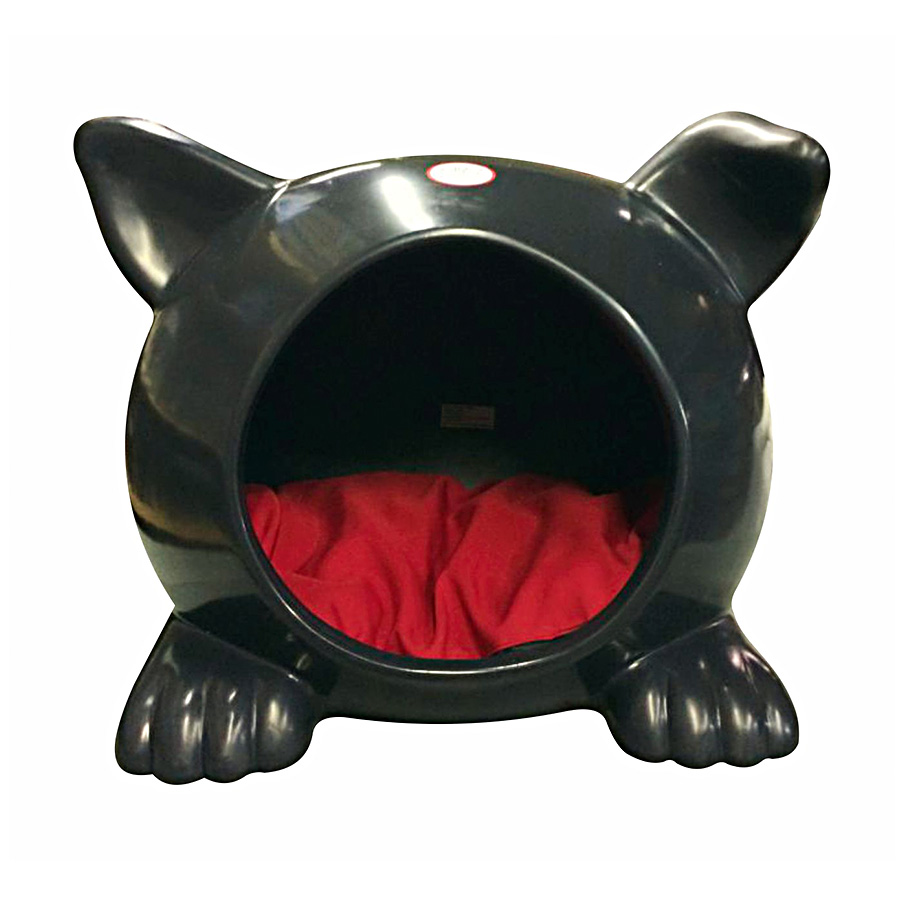 Toca Ideal Preta para Cães e Gatos