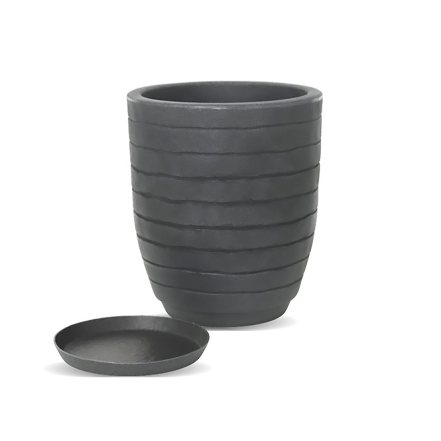 Vaso Vasart Relevo Antique Preto