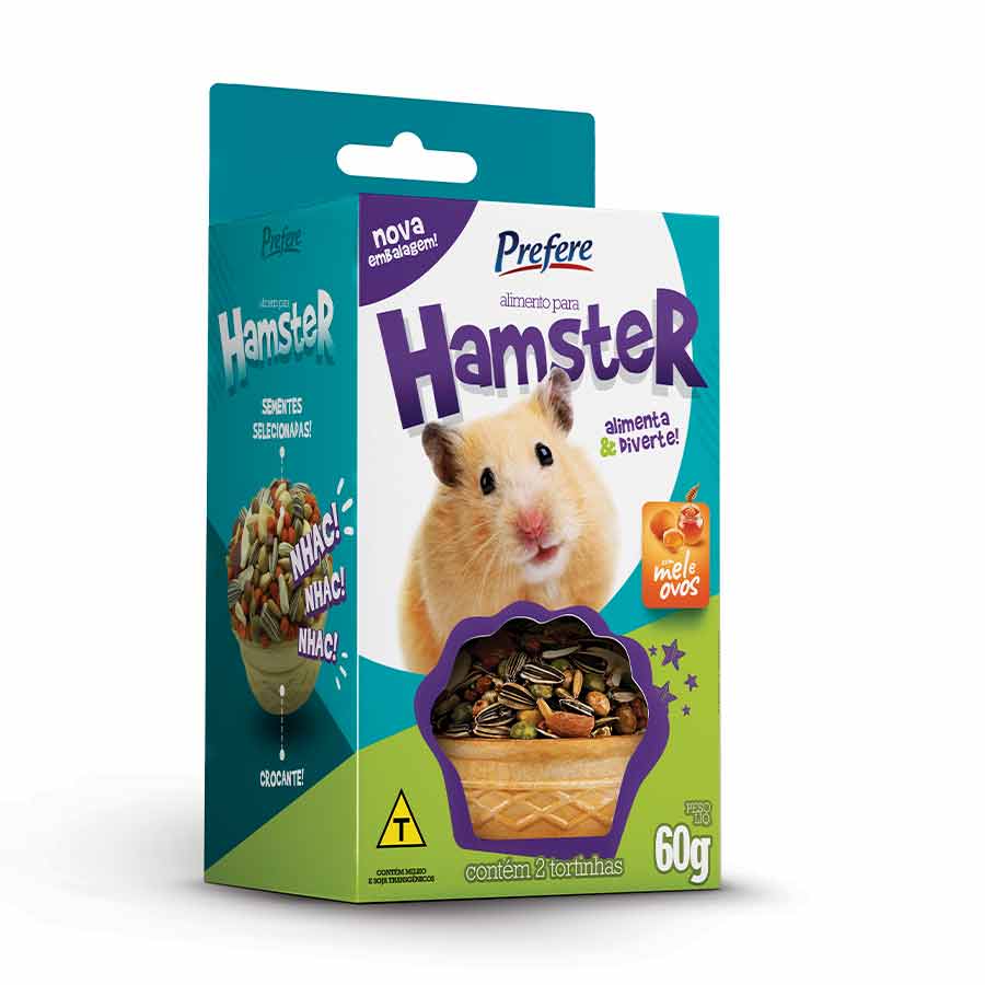 Alimento para Hamster Tortinha Prefere