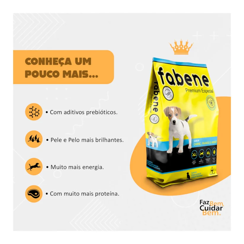 Ração Fabene Cães Filhotes 12kg