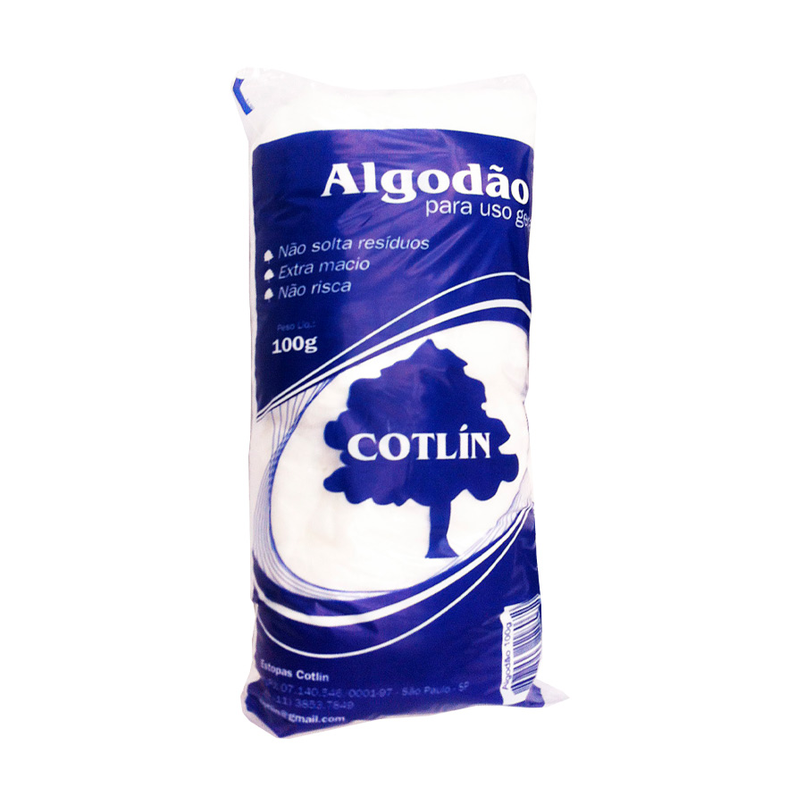 Algodão Cotlin Alvejado 100g