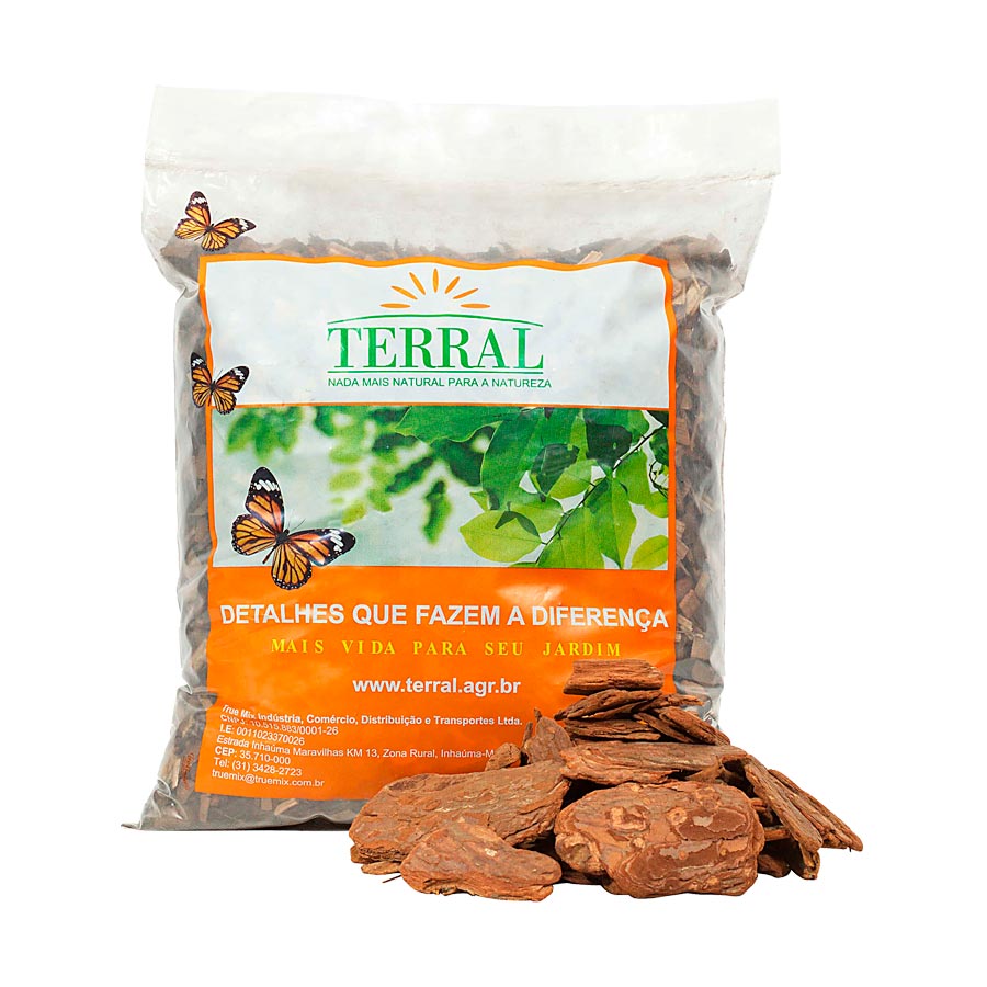 Casca de Pinus Terral 5L