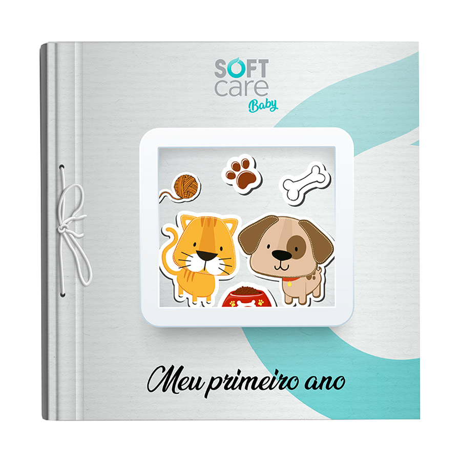 Livro Soft Care Baby Meu Primeiro Ano