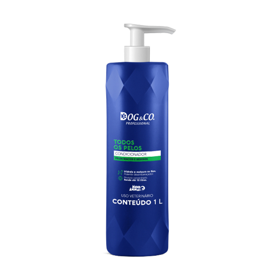 Condicionador Dog & Co Profissional Todos os Pelos para Cães 1L