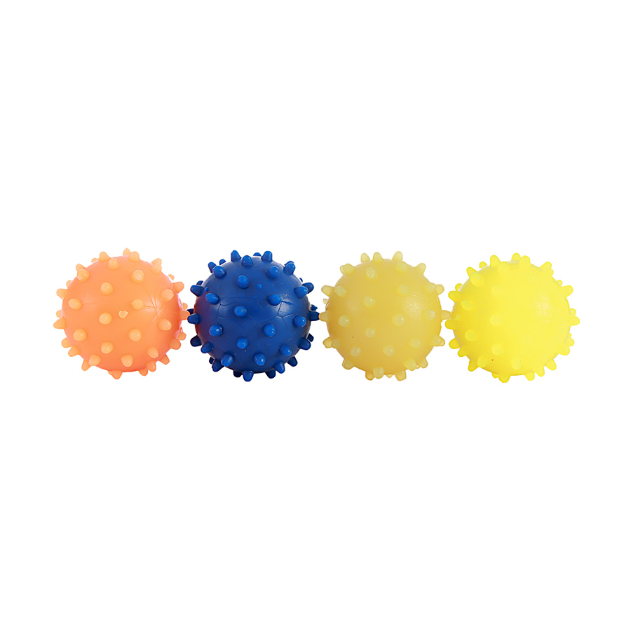 Brinquedo Art Injet Bola de Borracha Injetada 45mm com Cravo para Cães - Cores Sortidas