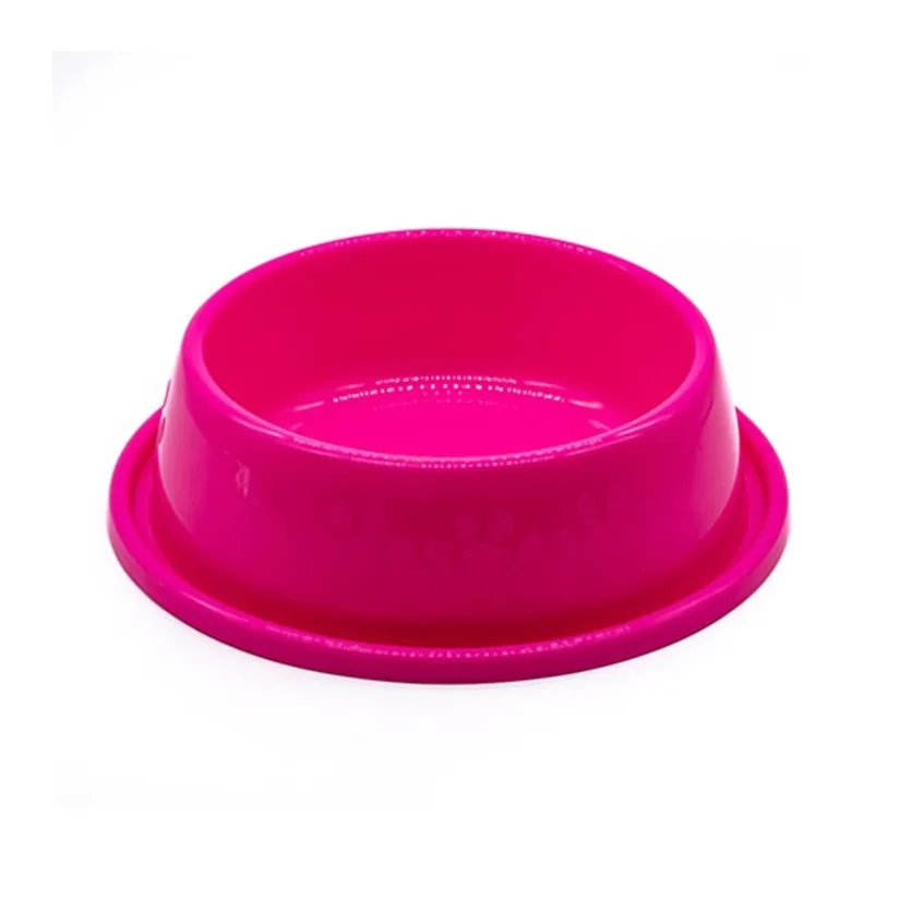 Comedouro Pet Injet Anti Formiga Pequeno Rosa 600ml
