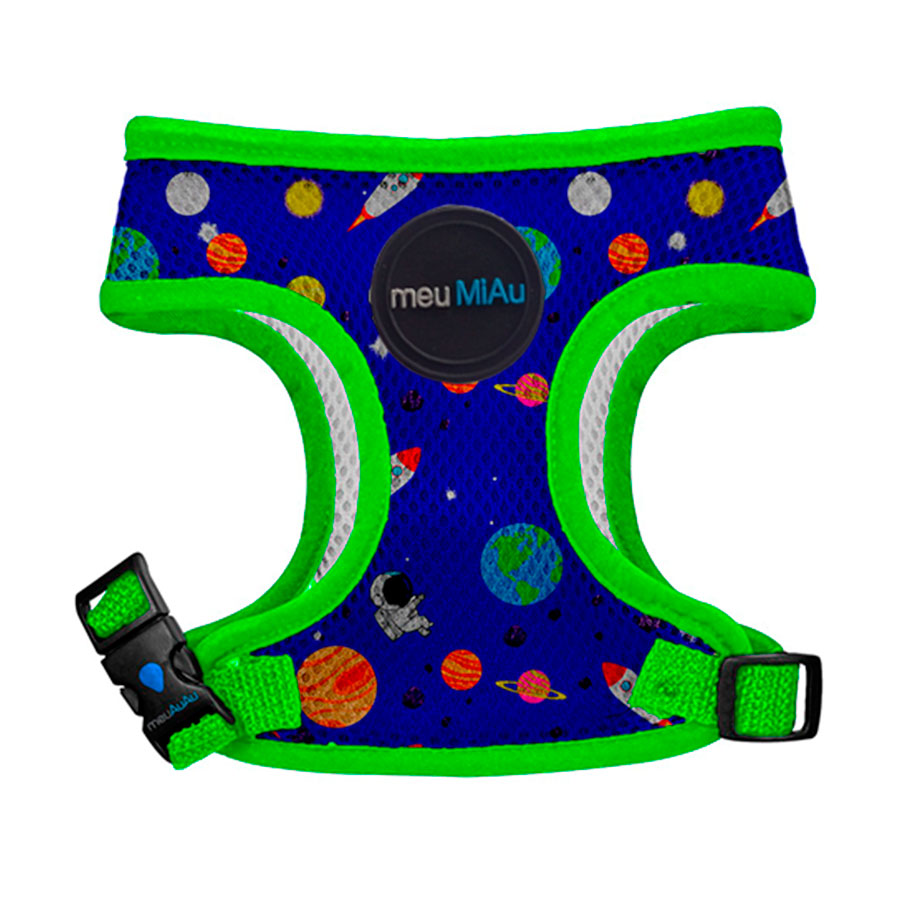 Peitoral MeuAuAu Space para Cães