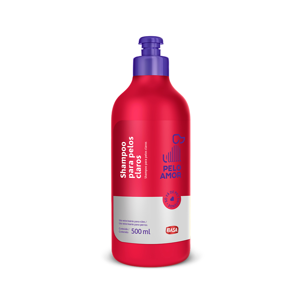 Shampoo Pelos Claros Pelo Amor Ibasa 500 ml