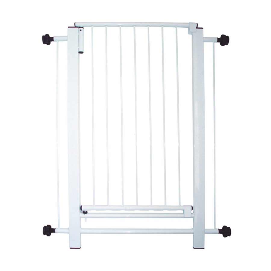 Portão Pet Qually Metal 70cm Branco