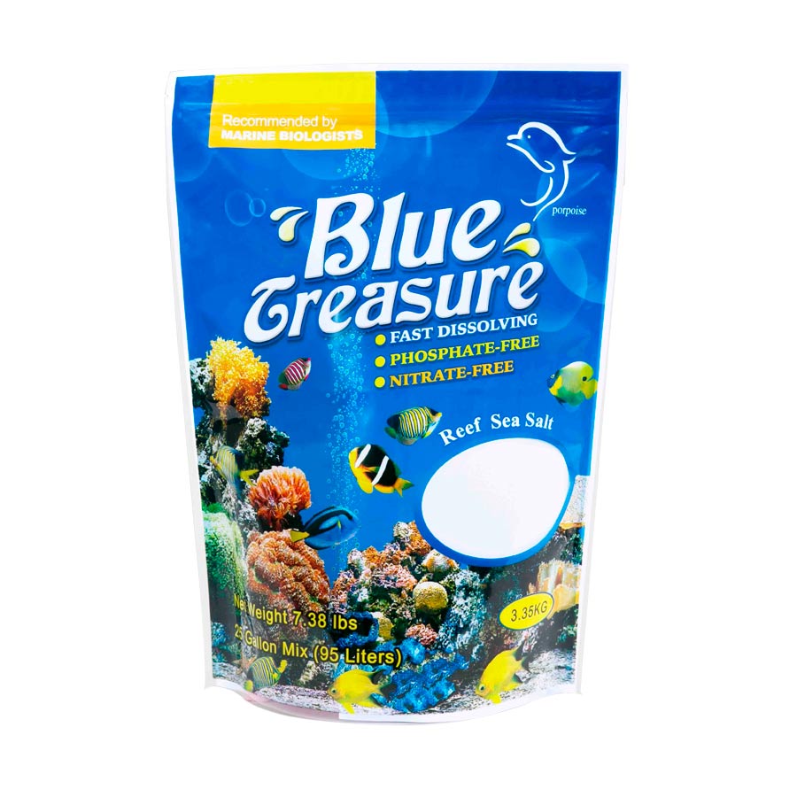 Sal Marinho Blue Treasure para Aquários