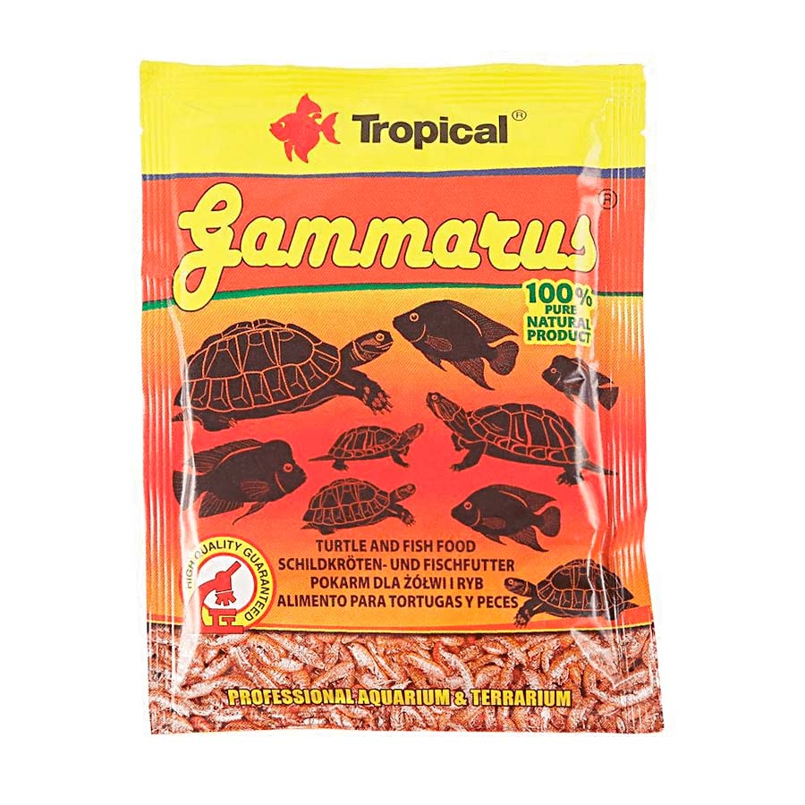 Ração Tropical Sachê Gammaru para Peixes e Répteis 12g