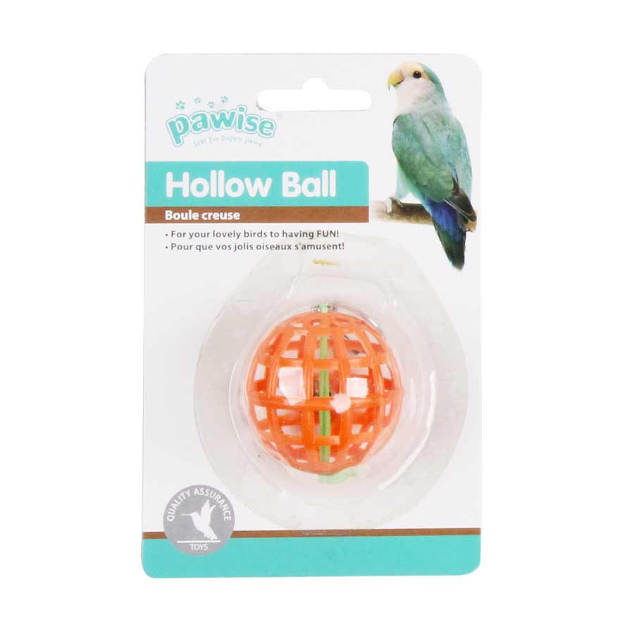 Brinquedo Pawise Bola Oca para Pássaros - Cores Sortidas