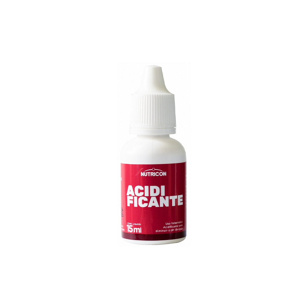 Condicionador de Água Nutricon Acidificante para Aquários 15ml