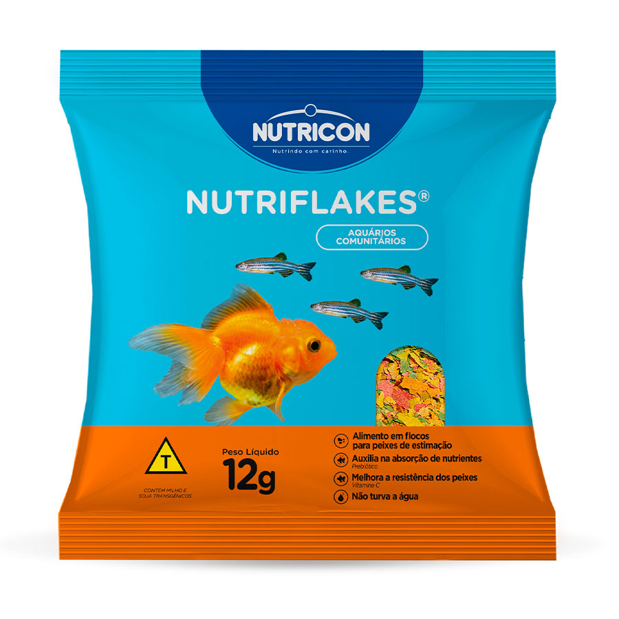 Ração Nutricon Nutriflakes para Peixes